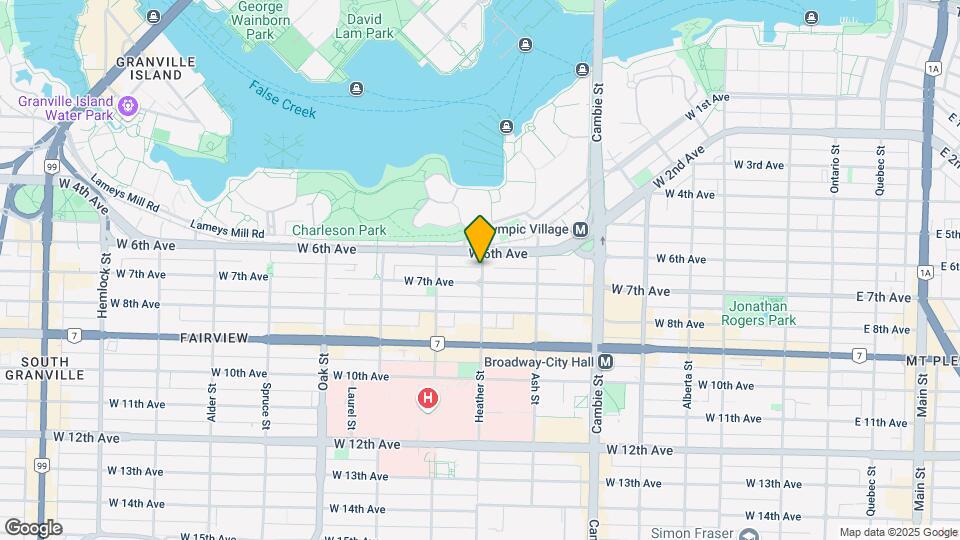 2261 Heather St Map and Location Details