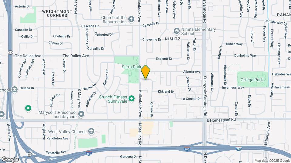 694 Grand Coulee Ave Map and Location Details