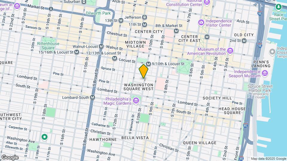 304-306 S 10th St Mapa y Detalles de la Ubicación
