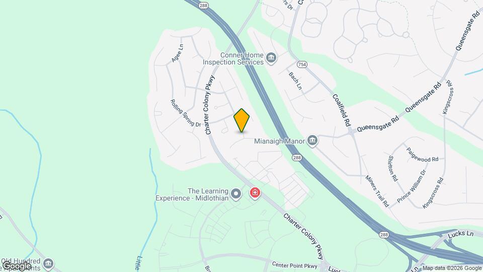 1542 Jeffries Way Map and Location Details