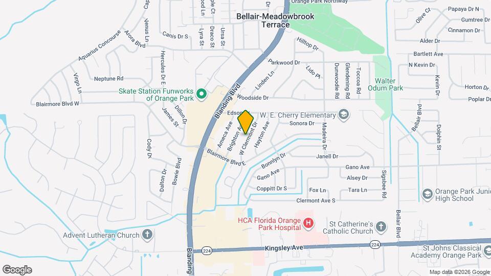 447 W Clermont Dr Map and Location Details