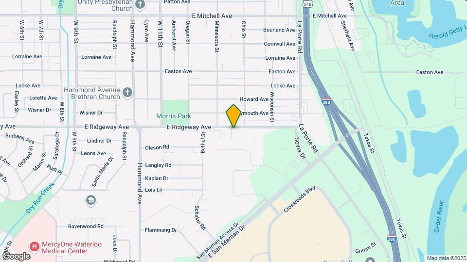 1734 E Ridgeway Ave Map and Location Details