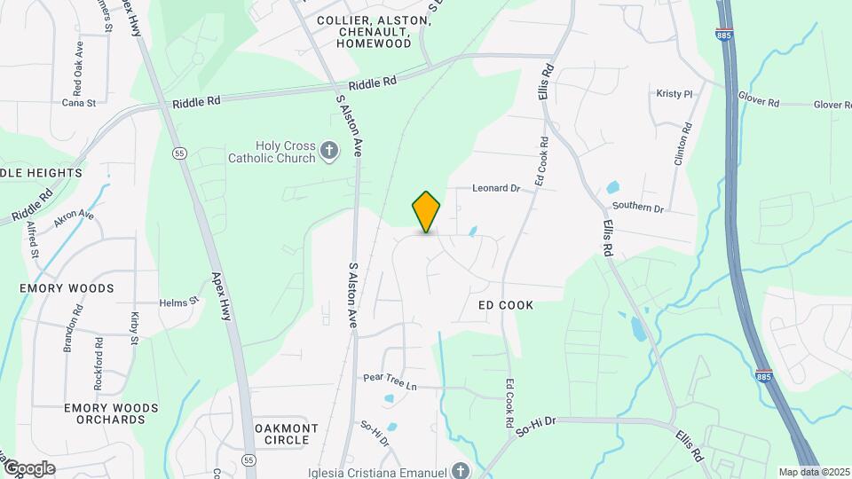 2407 Magnolia Tree Ln Mapa y Detalles de la Ubicación