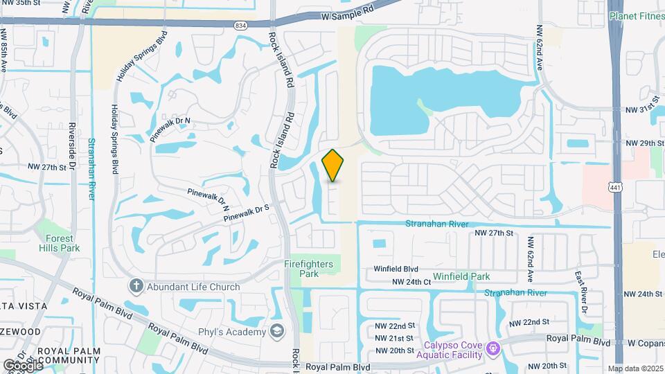 2880 NW 68th Ln Map and Location Details