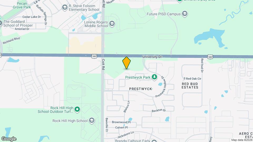 12112 Abernathy Cir Map and Location Details