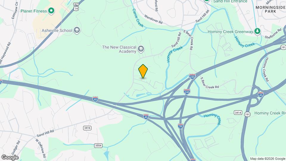 Clairmont Crest Map and Location Details