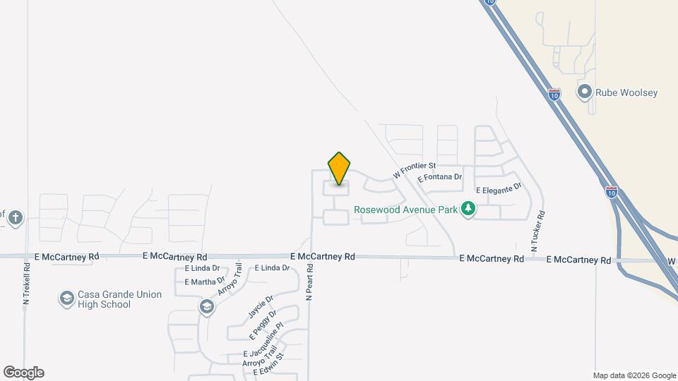 1536 E Elegante Dr Map and Location Details