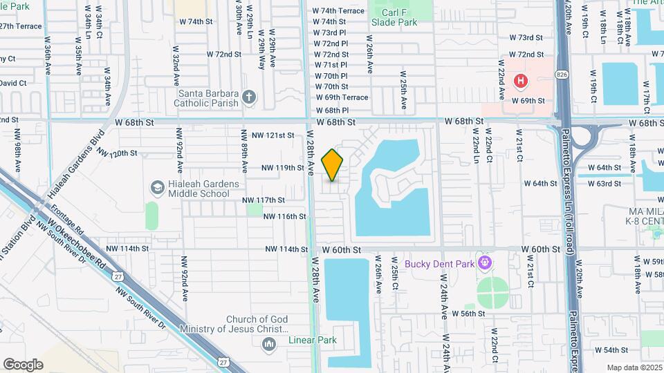 6375 W 27th Way Map and Location Details