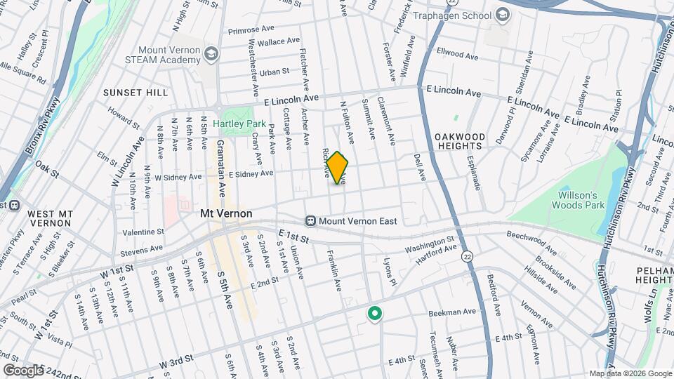 209 E Prospect Ave Map and Location Details