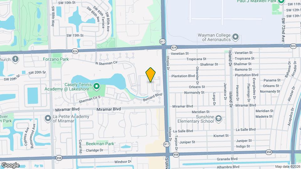 2220 SW 81st Ave Map and Location Details
