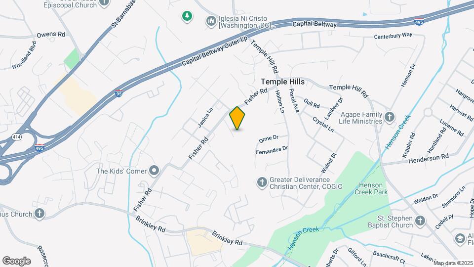 2533 Iverson St Map and Location Details