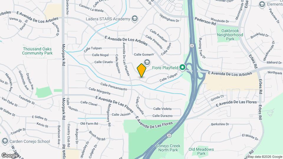 1306 Calle Bouganvilla Map and Location Details