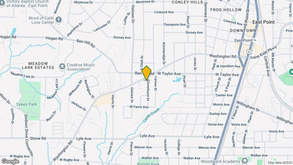 3043 Cloverhurst Dr Map and Location Details