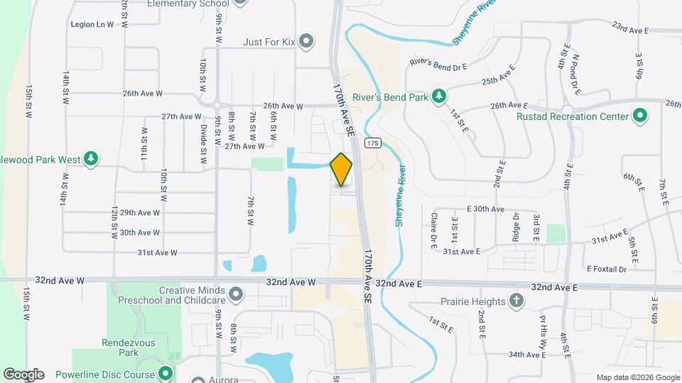 1019 29th Ave W Map and Location Details