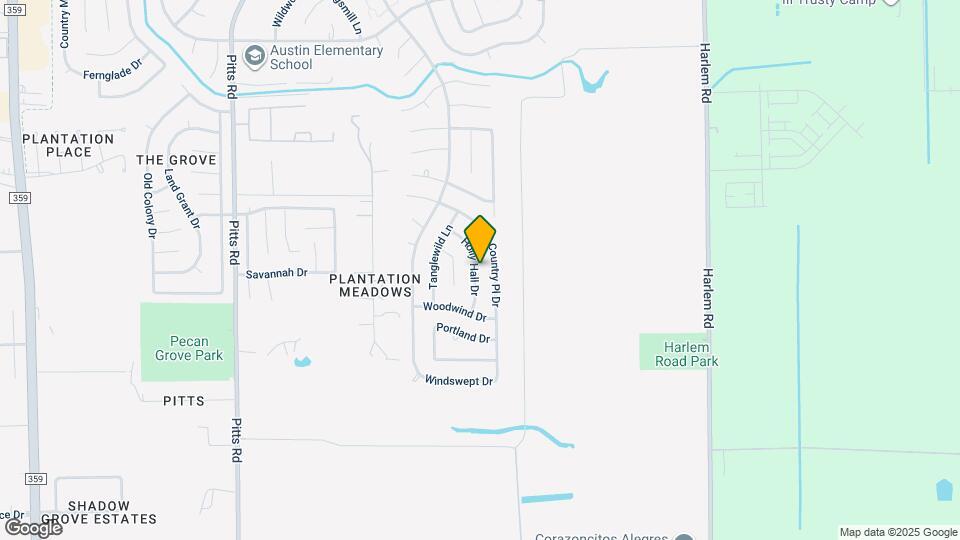 930 Holly Hall Dr Map and Location Details