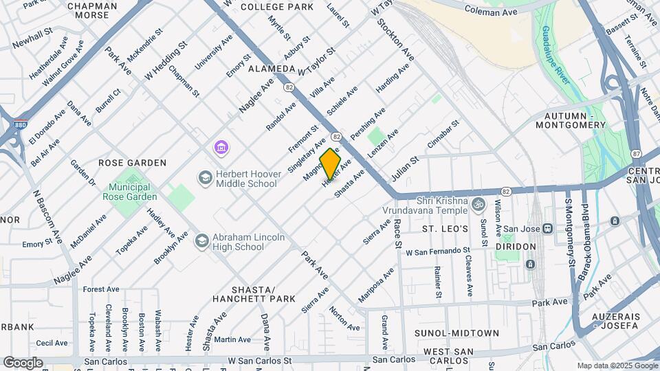 1208 Hester Ave Map and Location Details