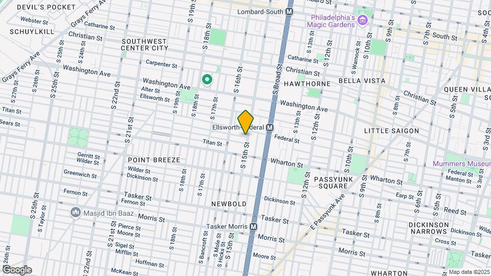 1214 S 15th St Map and Location Details