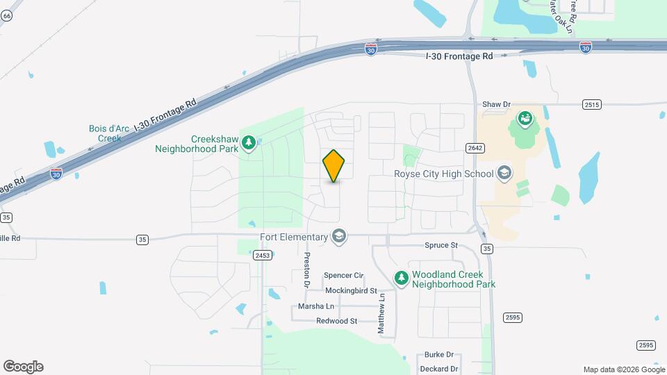 2469 Jackson Burn Dr Map and Location Details