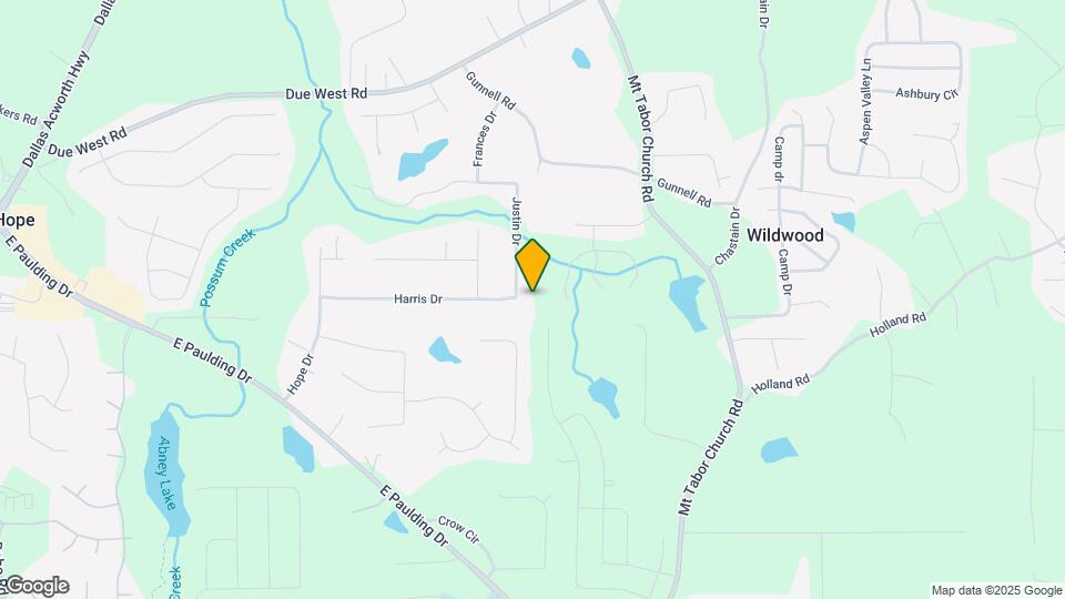 345 Justin Dr Map and Location Details