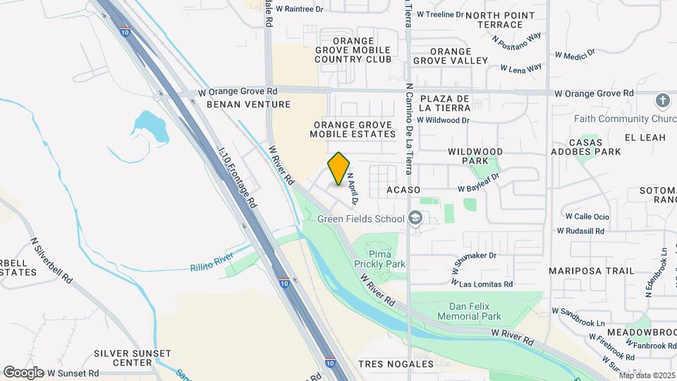 6111 N Samantha Grove Dr Map and Location Details
