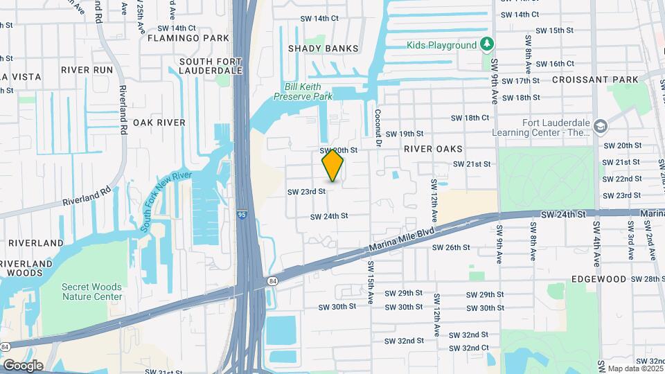 1701 SW 23rd St Map and Location Details