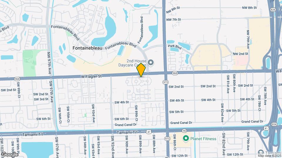 8866 W Flagler St Map and Location Details