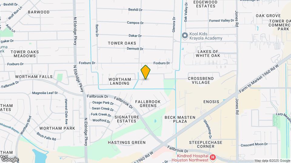 11743 Berkway Trail Map and Location Details