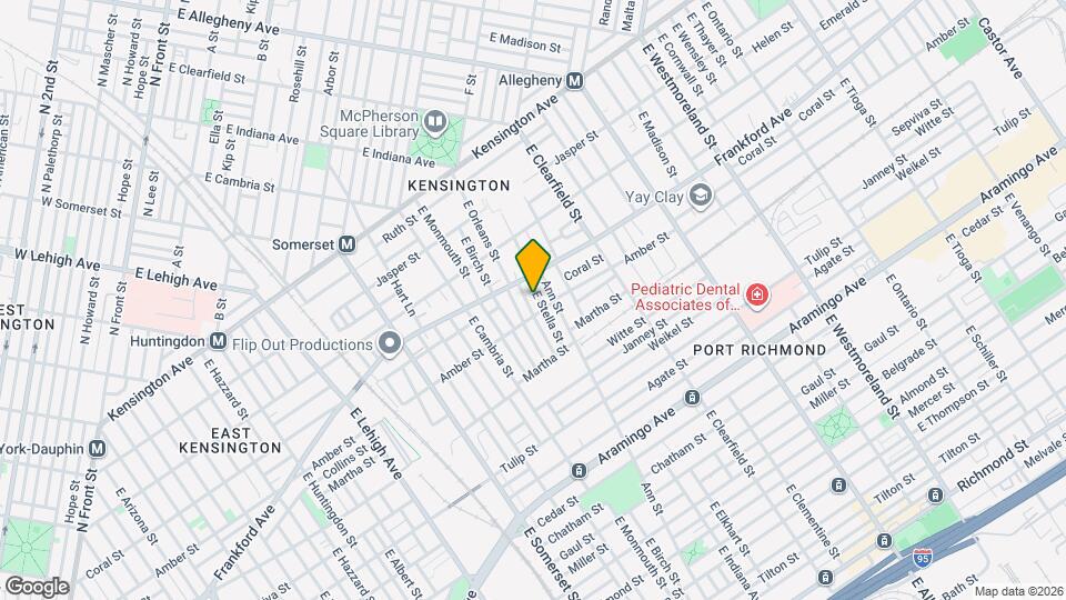 2062 E Stella St Map and Location Details