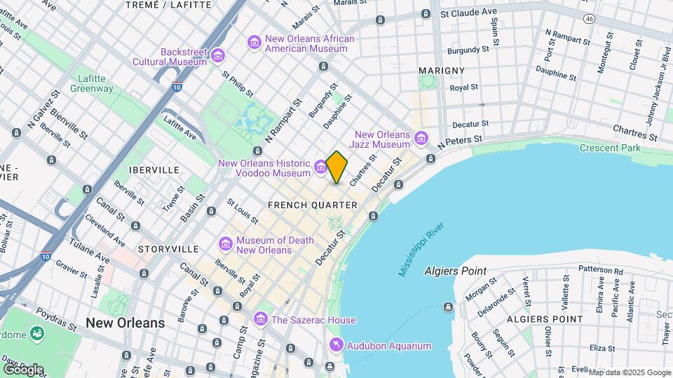 622 Dumaine St Map and Location Details