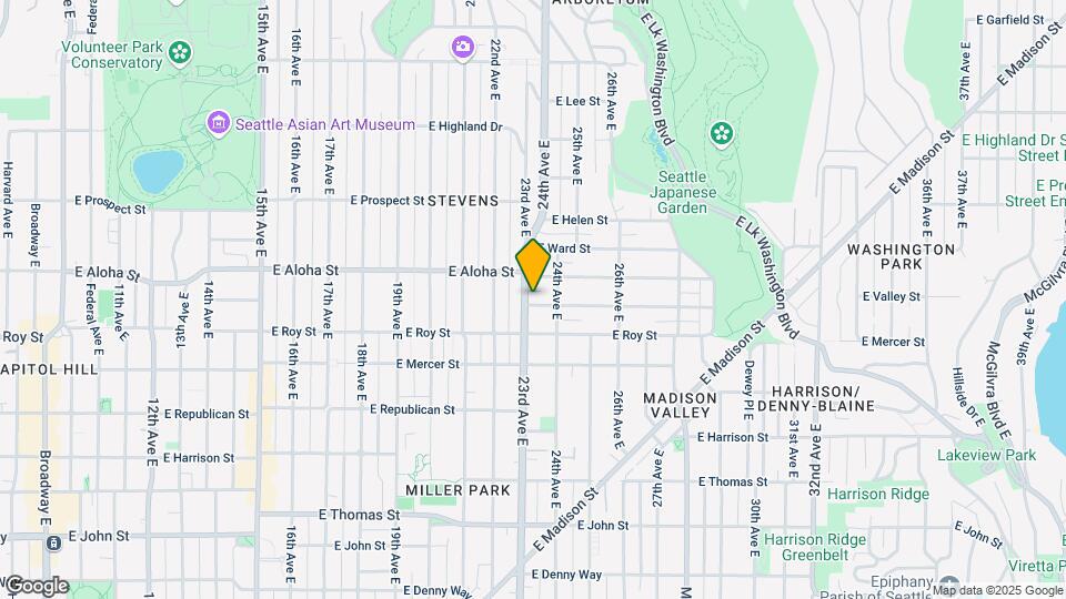 802 23rd Ave E Map and Location Details