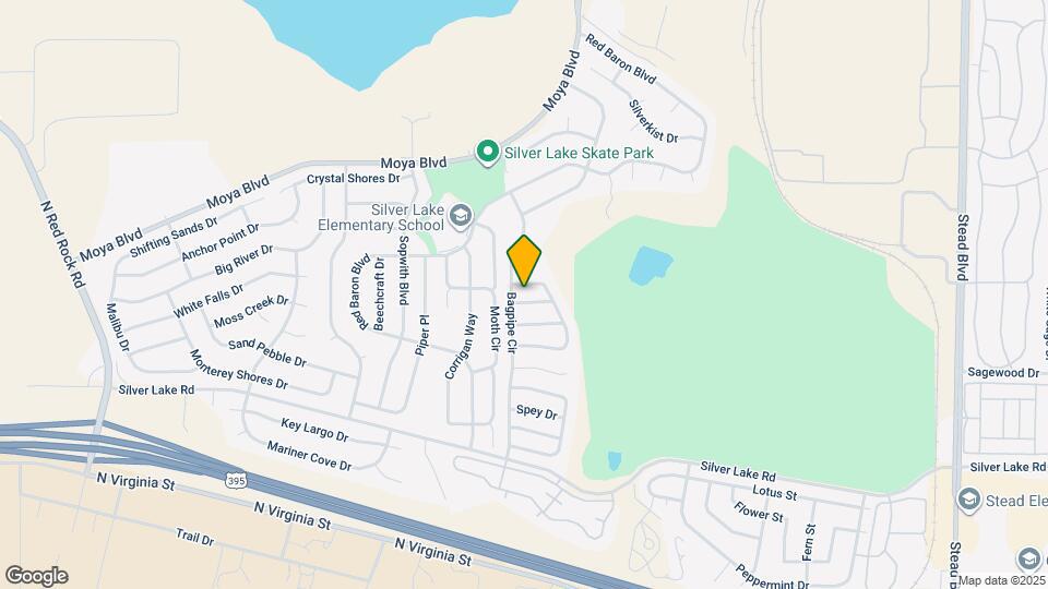 7465 Hinton Dr Map and Location Details