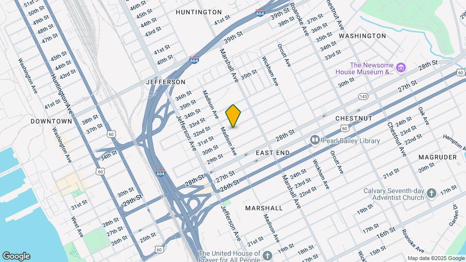 716 31st St Map and Location Details