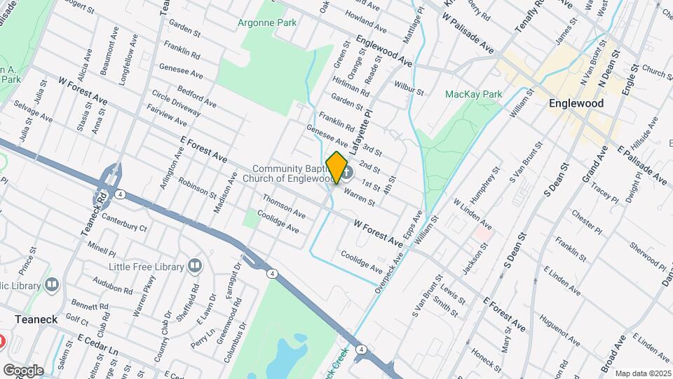 255 Lafayette Pl Map and Location Details