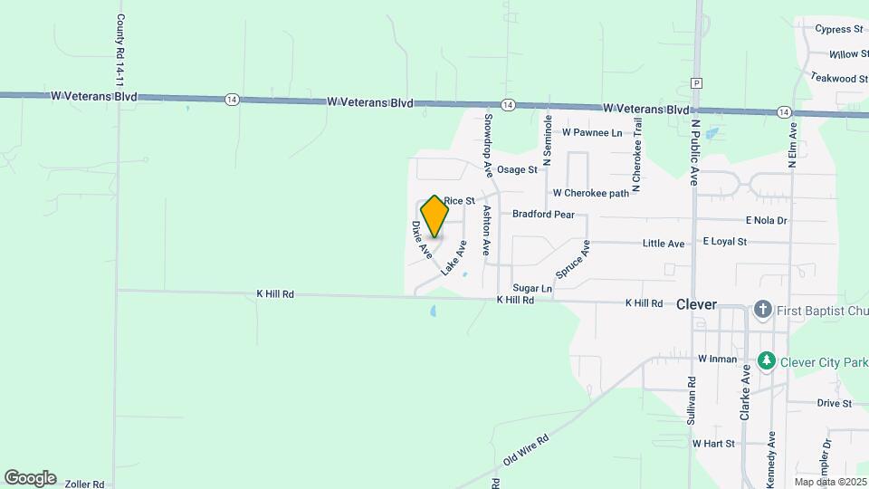 201 N Christopher Ln Map and Location Details
