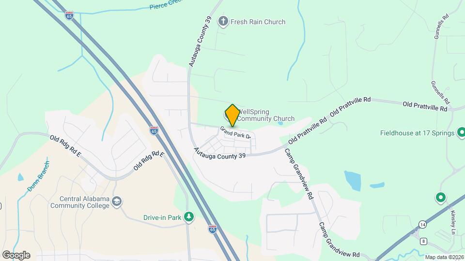 182 Grand Park Dr Map and Location Details