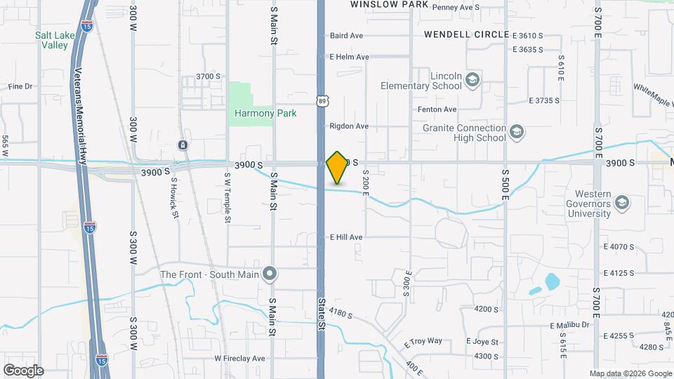 3947 S State St Map and Location Details