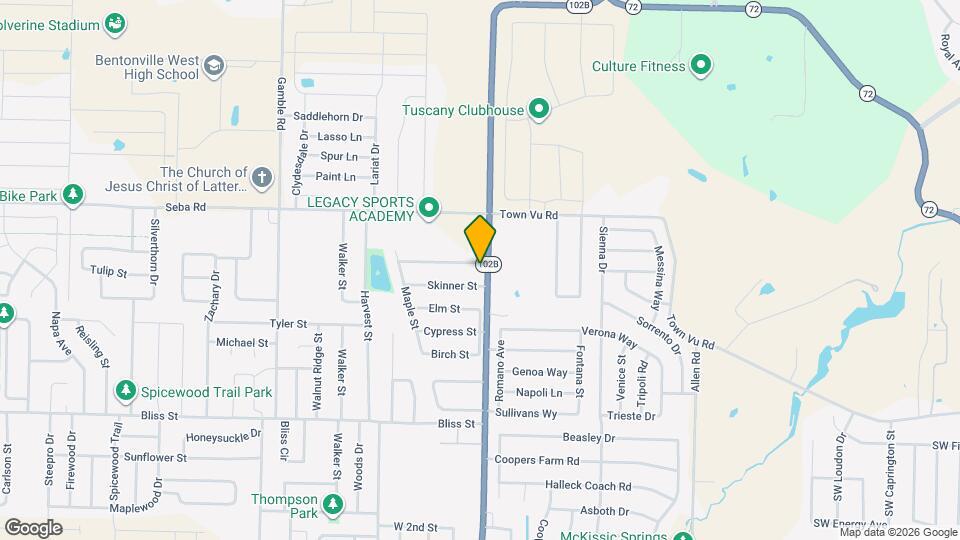 101 Hoss St Map and Location Details