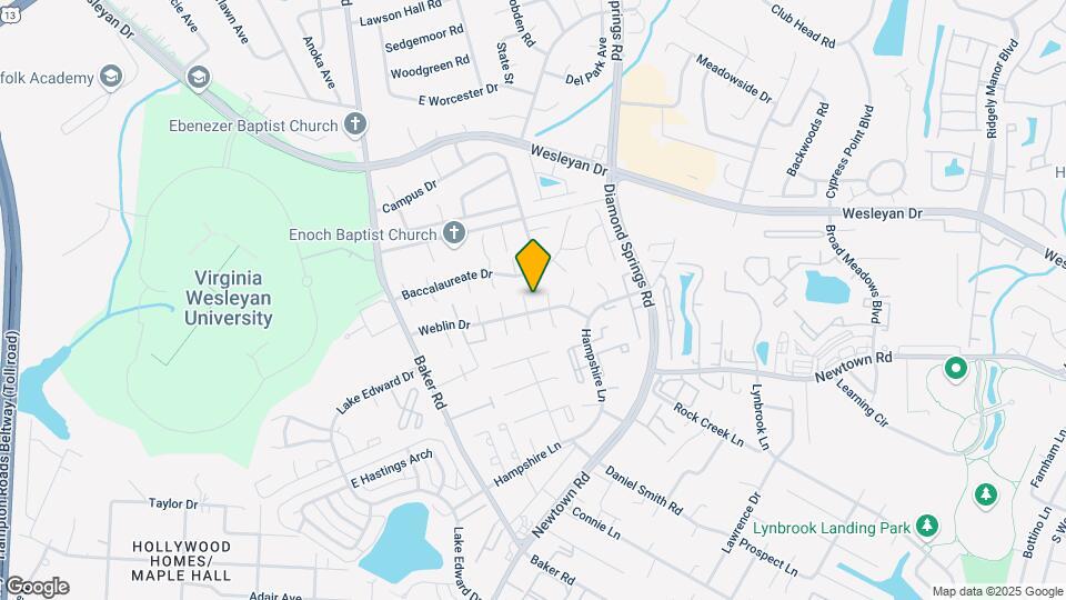 834 N Grosvenor Ct Map and Location Details