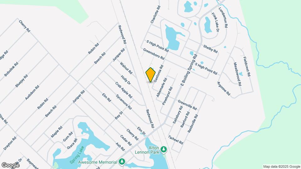 1911 Gastonia Rd Map and Location Details