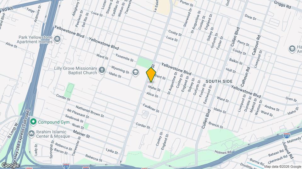 6834 Driftwood St Map and Location Details