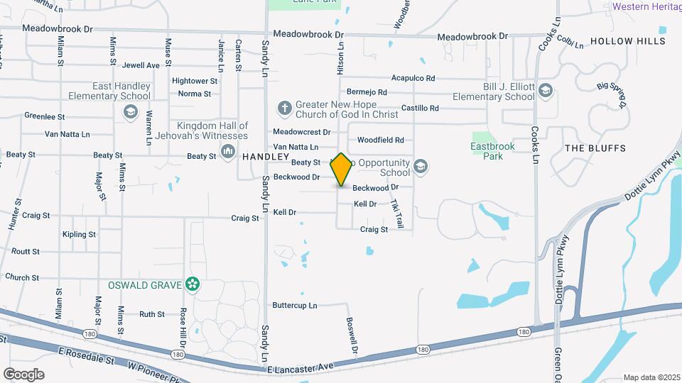 2859 Hitson Ln Map and Location Details