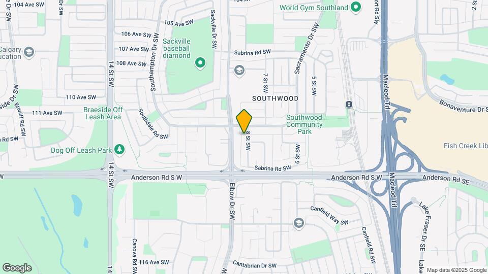11411 8 St SW Map and Location Details