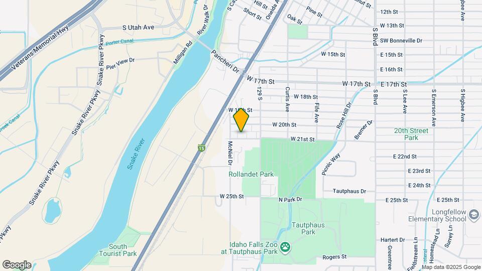 550 W 21st St Map and Location Details