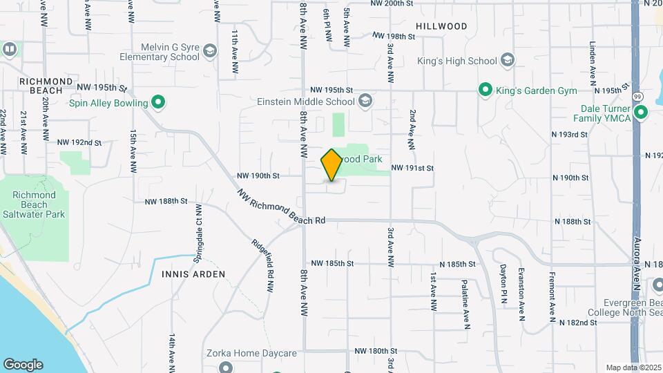 18906 8th Ave NW Map and Location Details