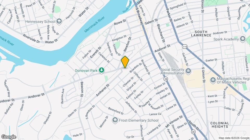 497-499-499 Andover St Map and Location Details