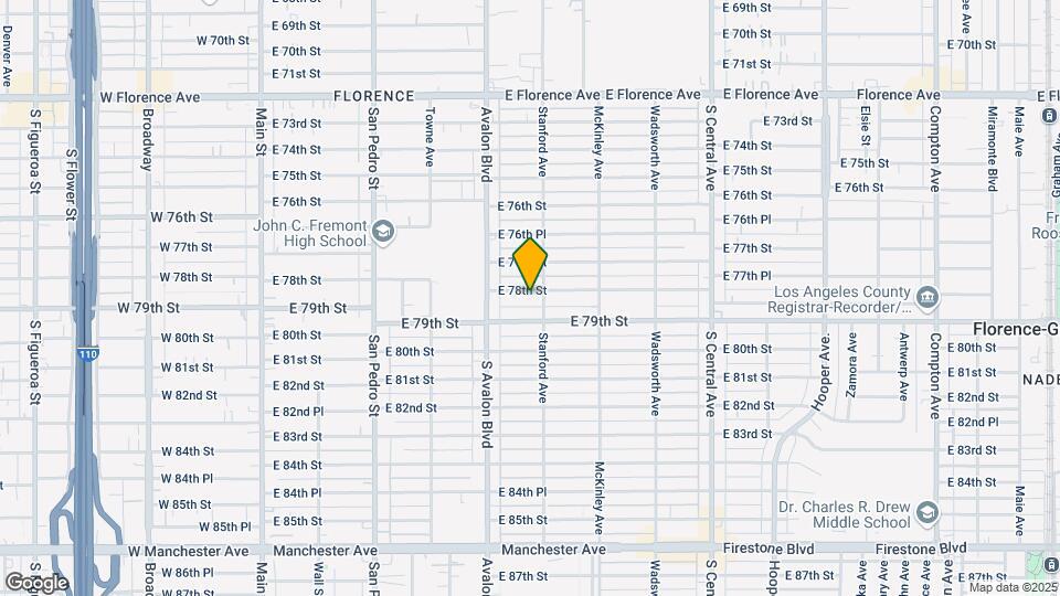 640-646 E 78th St Map and Location Details