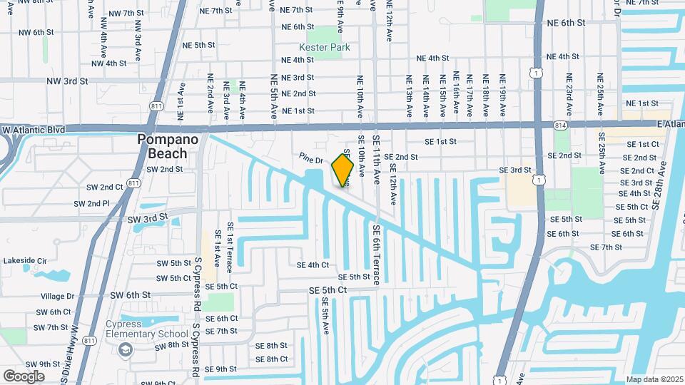 840 Pine Dr Map and Location Details