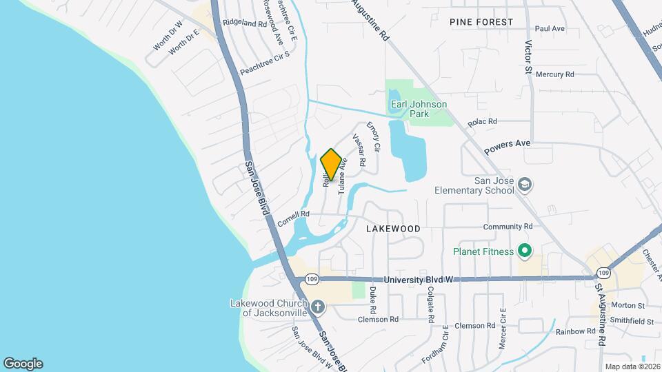 5321 Rollins Ave Map and Location Details