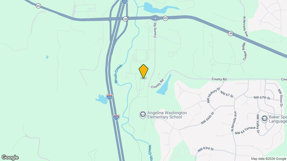 6808 Prairie Ln Map and Location Details