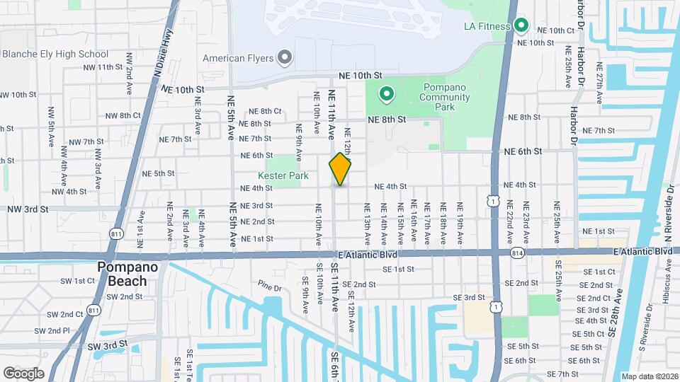 1130 NE 4th St Mapa y Detalles de la Ubicación